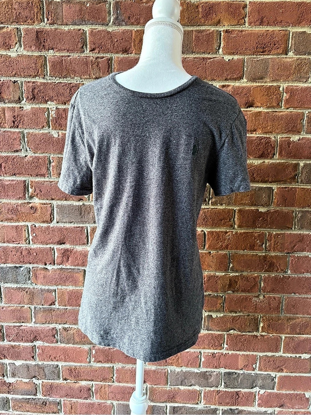 Polo Ralph Lauren Custom Fit Short Sleeve Polo Short Sleeve Polo in Gray Size